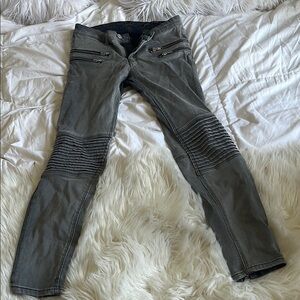 Zara Charcoal Denim Jeans
